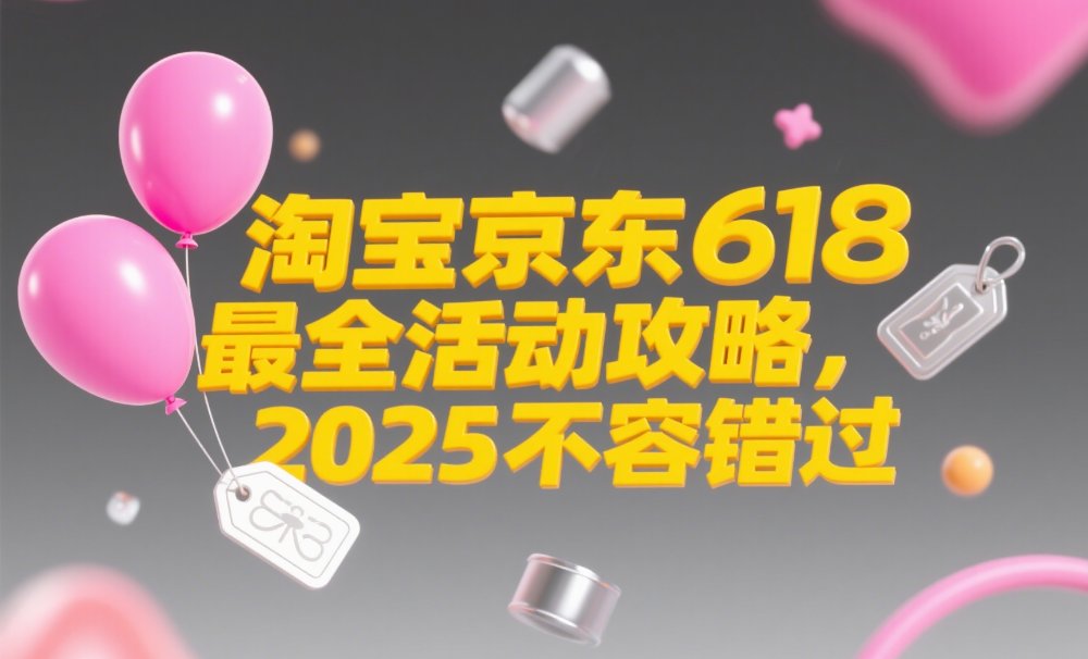 2025年618活动什么时候买最优惠？淘宝京东618活动5月30日晚20点开门红红包优惠券国补叠加力度大！