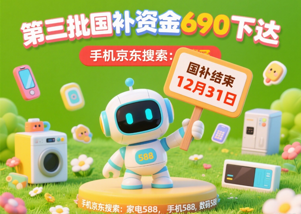 国补政策8月23日最新消息：第三批690亿国补资金下达8月恢复继续家电手机空调国补领取入口及操作流程全攻略