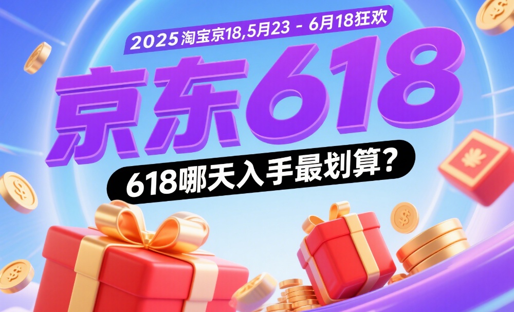 2025年618活动什么时间最便宜确认：从6月16日晚上8点开始最划算优惠力度最大