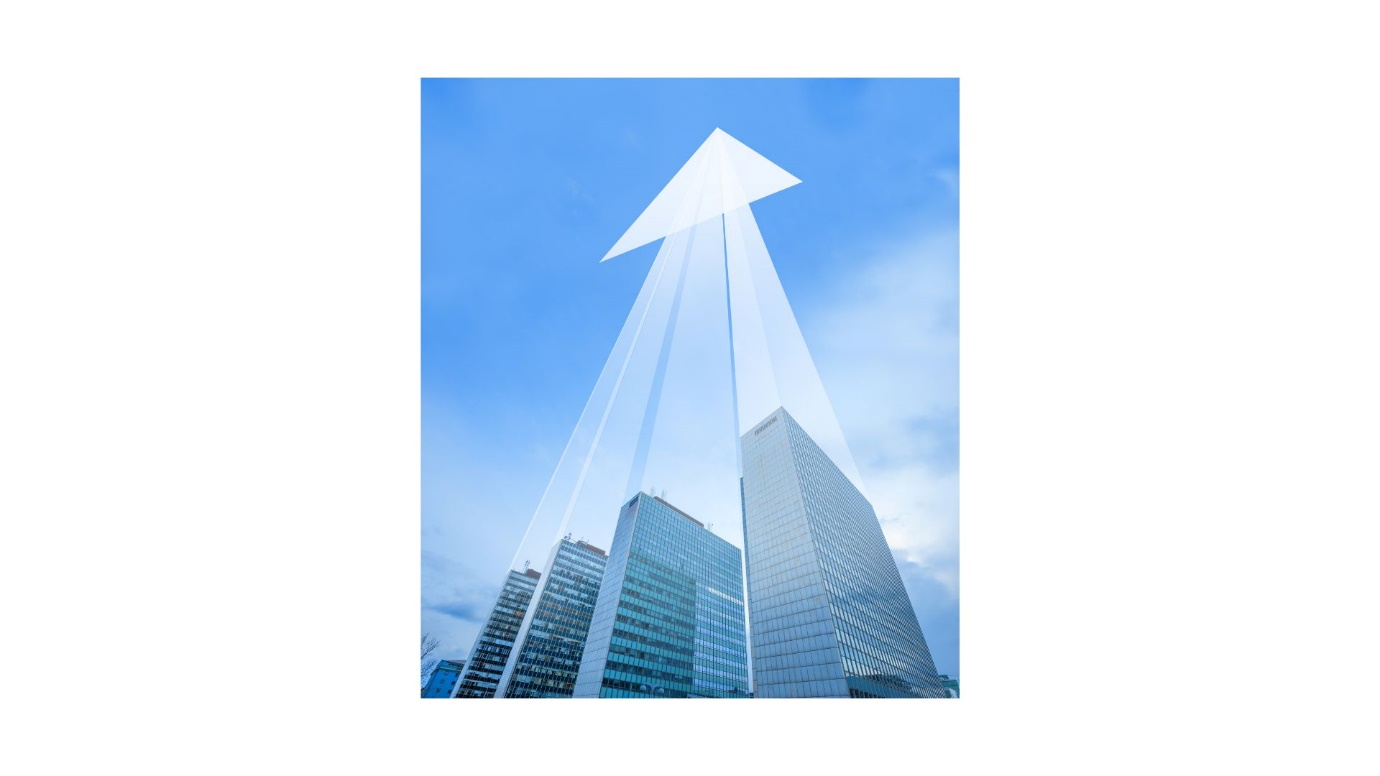 A tall building with a white arrow pointing up
AI-generated content may be incorrect.