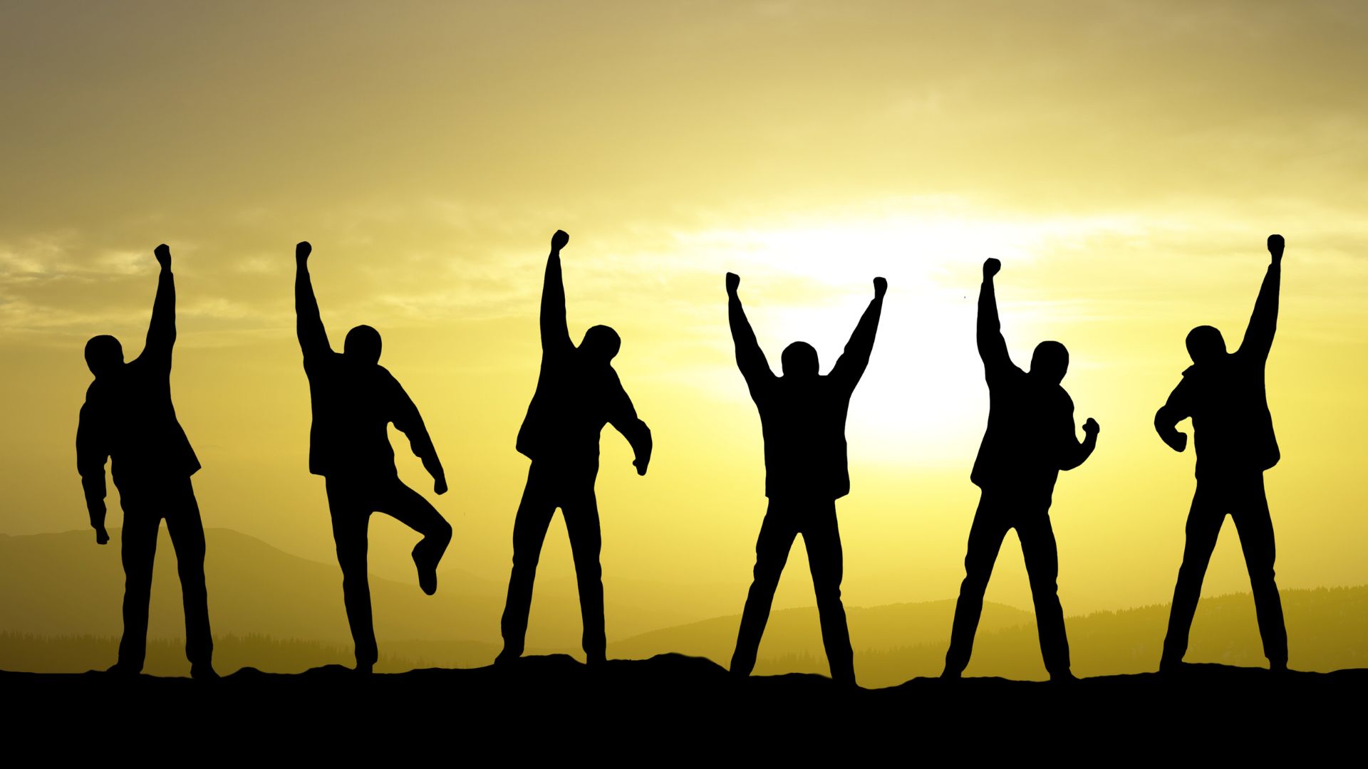 A group of people with their arms raised

AI-generated content may be incorrect.