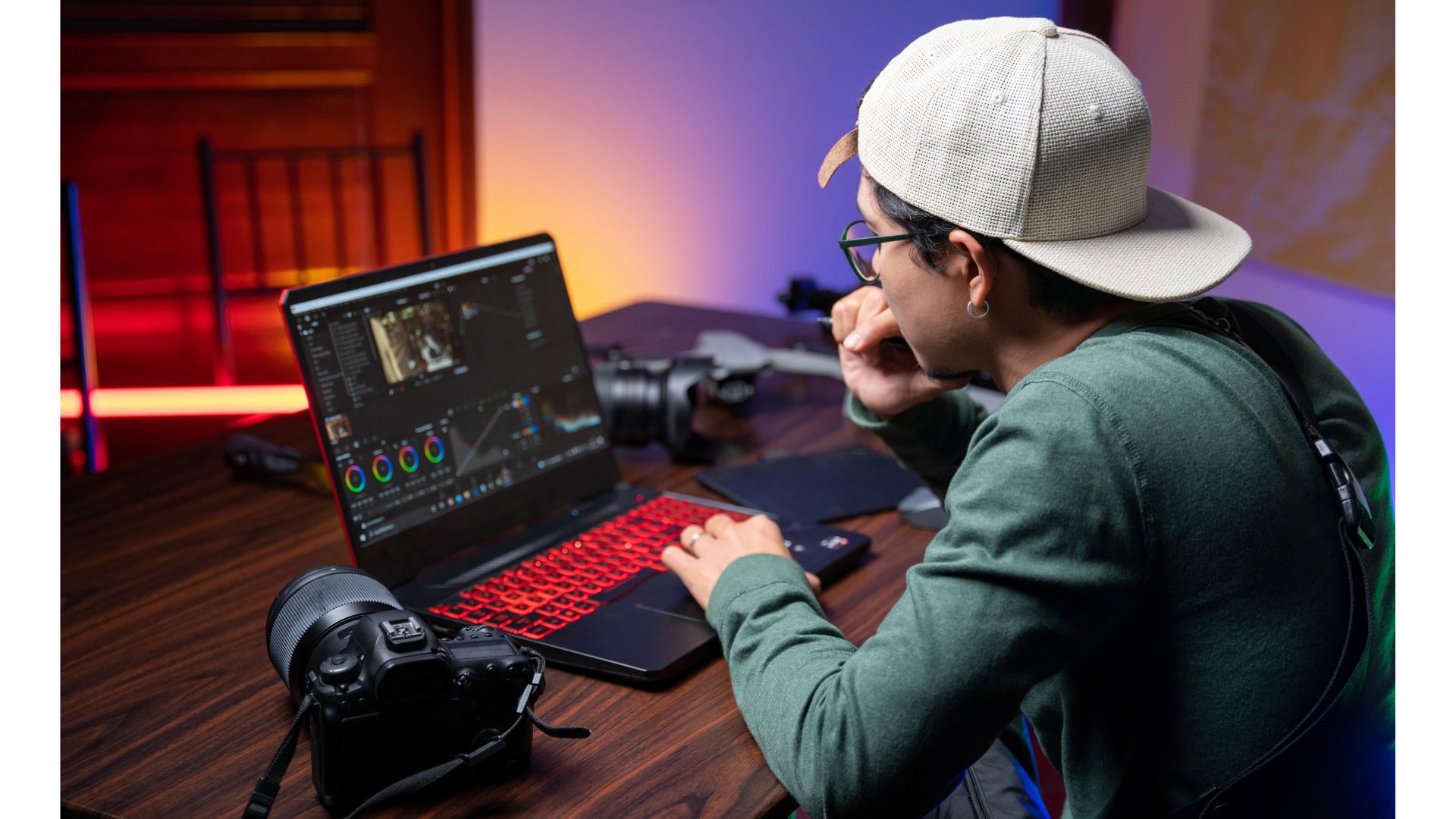 A person sitting at a desk with a computerundefinedundefinedAI-generated content may be incorrect.