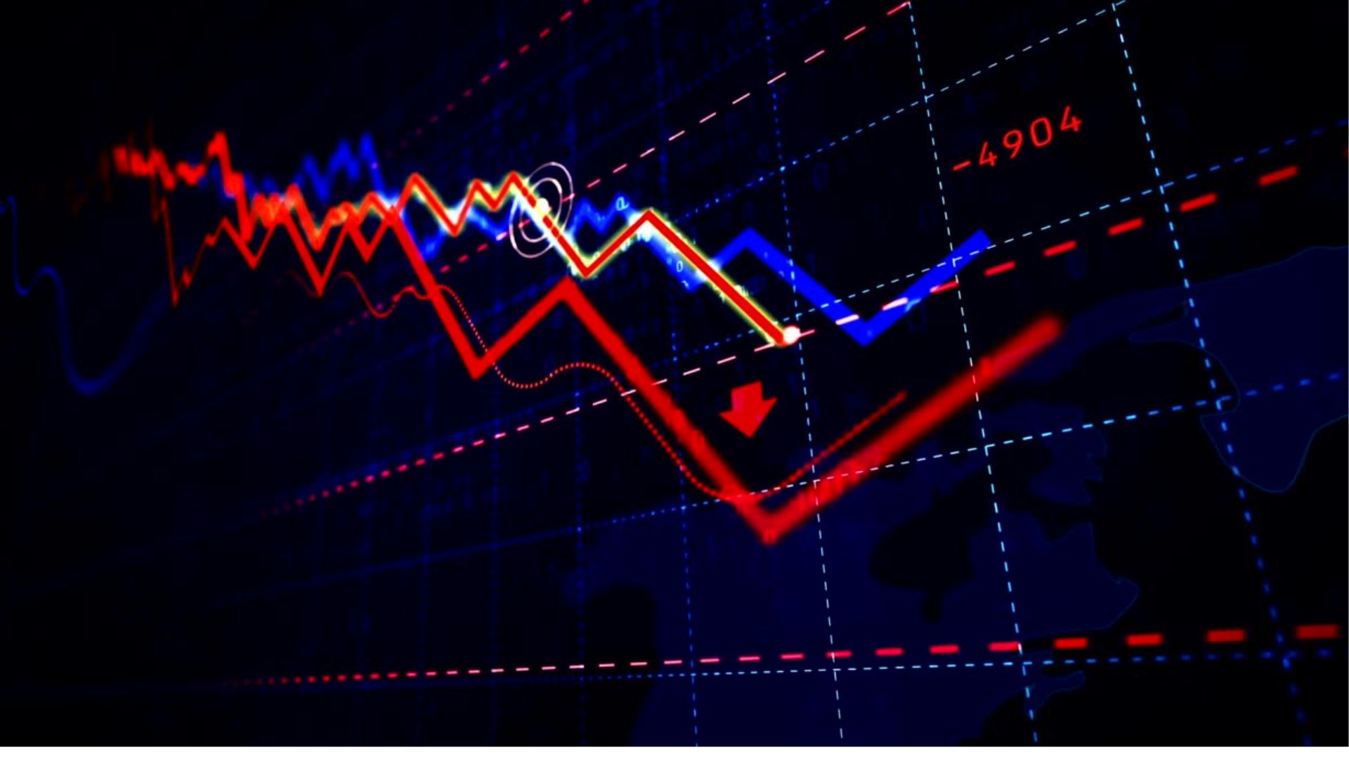 A graph showing the price of the stock market

AI-generated content may be incorrect.